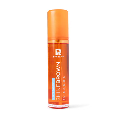 Brillance Brown Beta Carotene huile pour le bronzage