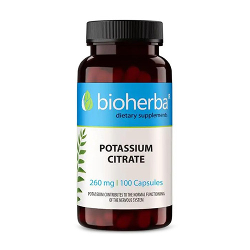 Capsules de citrate de potassium