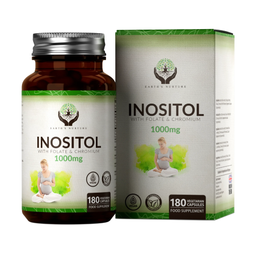 Inositol avec folate et chrome