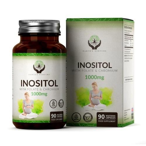 Inositol avec acide folique chrome