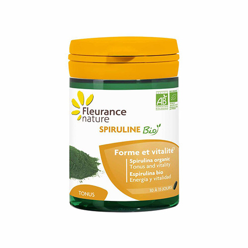 La spiruline BIO avec des vitamines A et B12