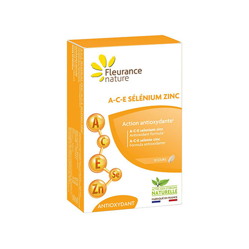 Vitamines A-C-E + sélénium + zinc