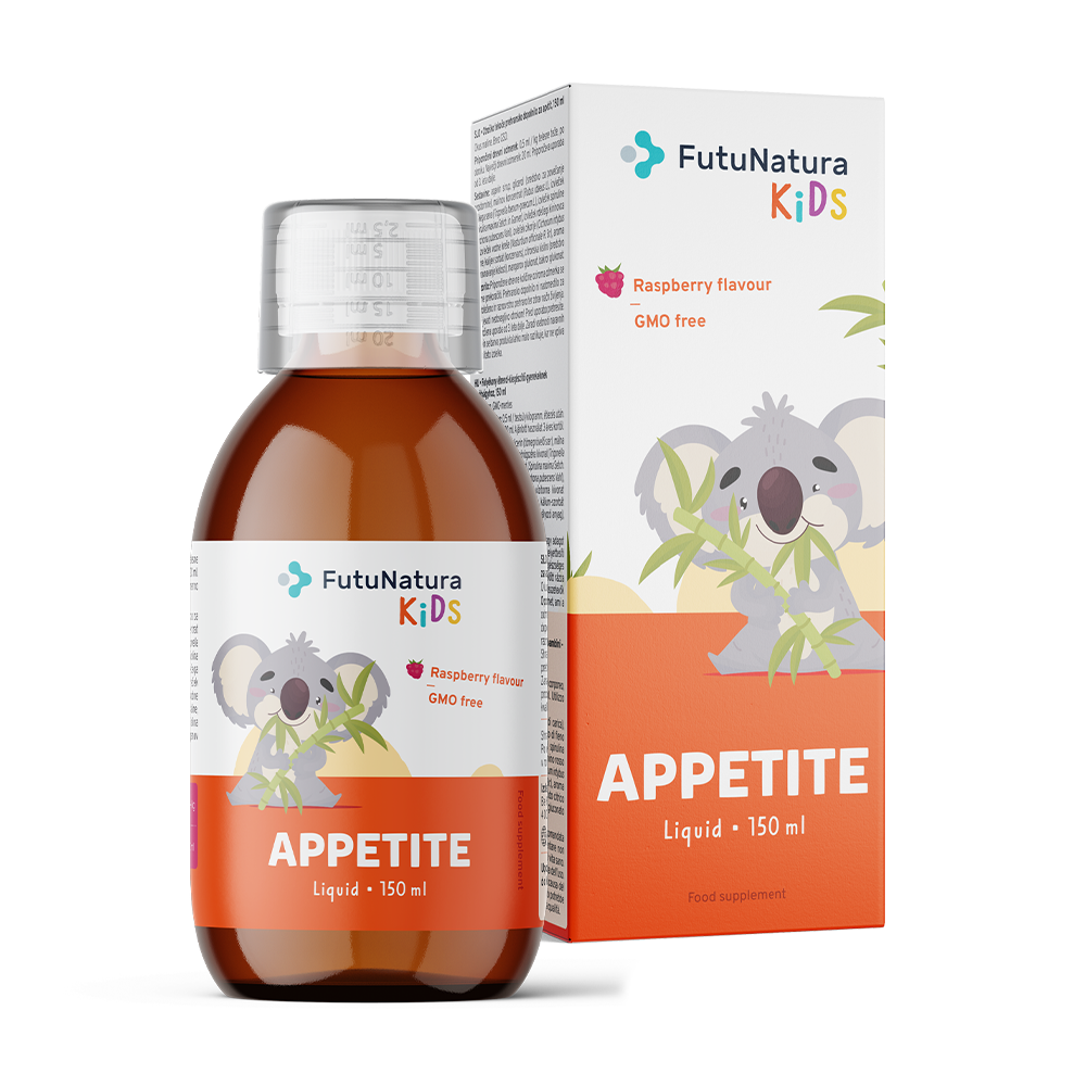 APPETITE – Complément alimentaire liquide pour enfants pour l'appétit