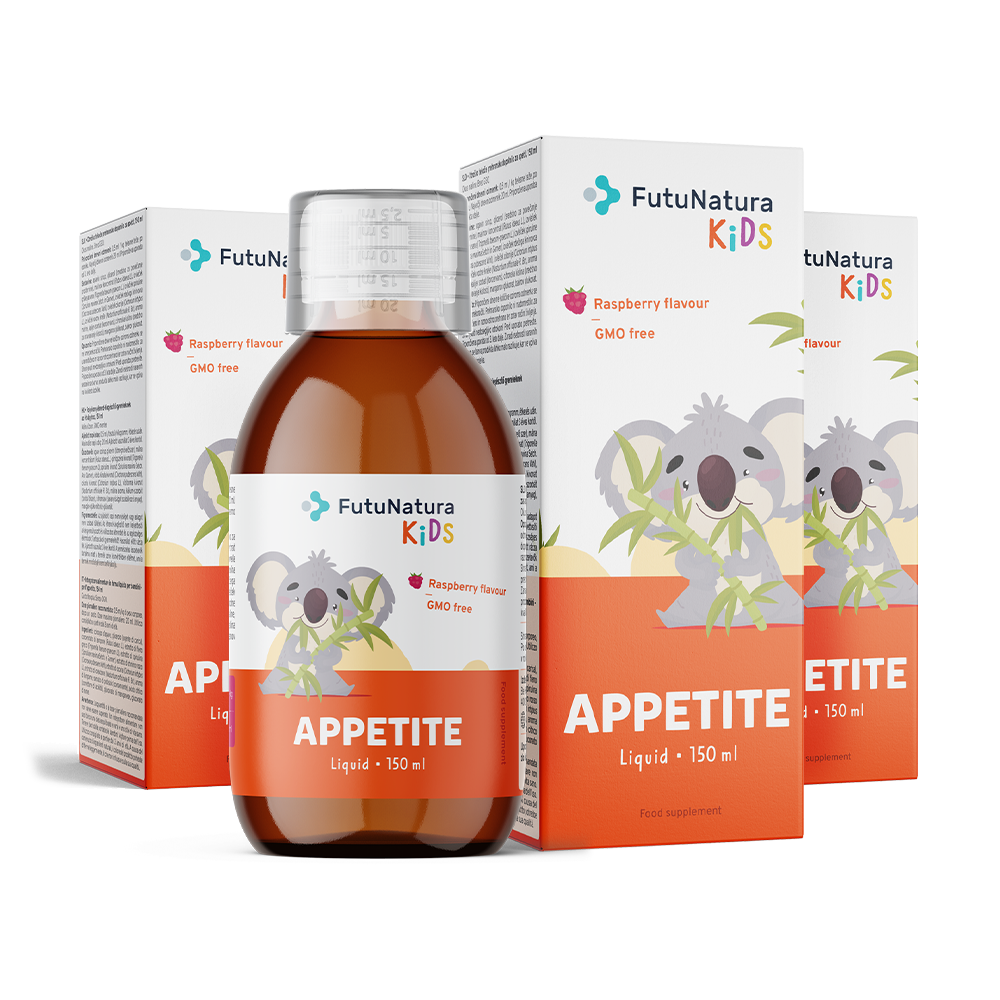 APPETITE – Complément alimentaire liquide pour enfants pour l'appétit