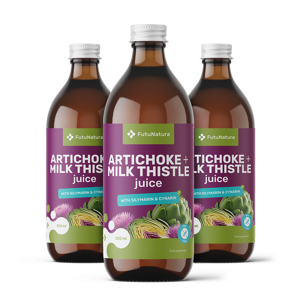  Jus d'artichaut et de chardon-marie