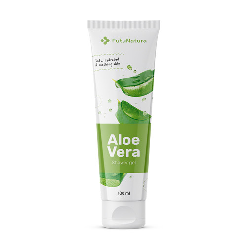 Gel douche à l'aloe vera