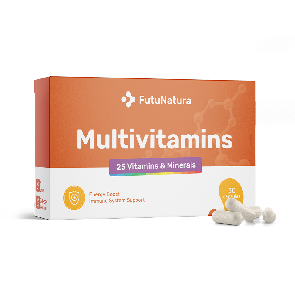 Multivitamines - 25 vitamines et minéraux