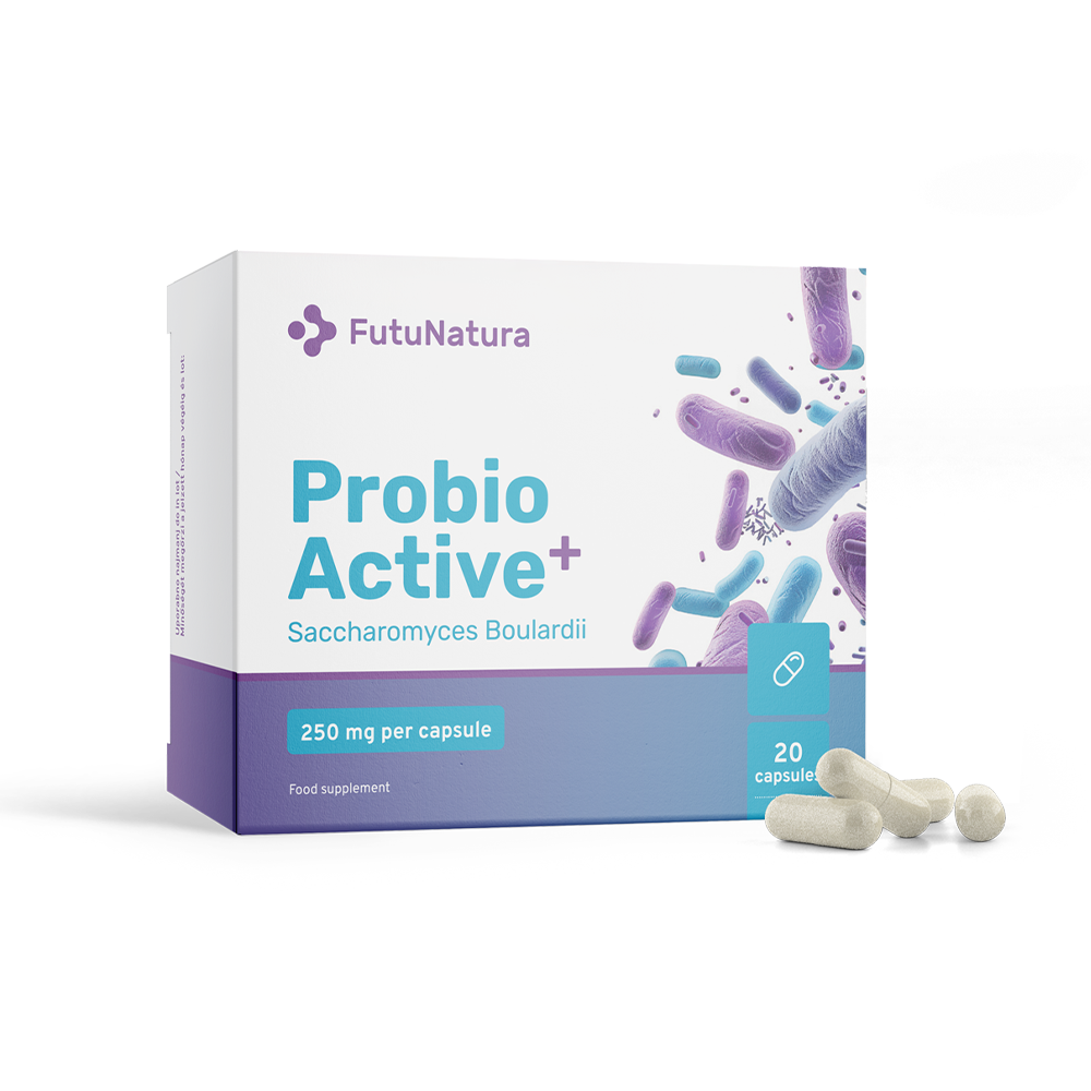 Probio Active PLUS - Saccharomyces boulardii 250 mg en gélules