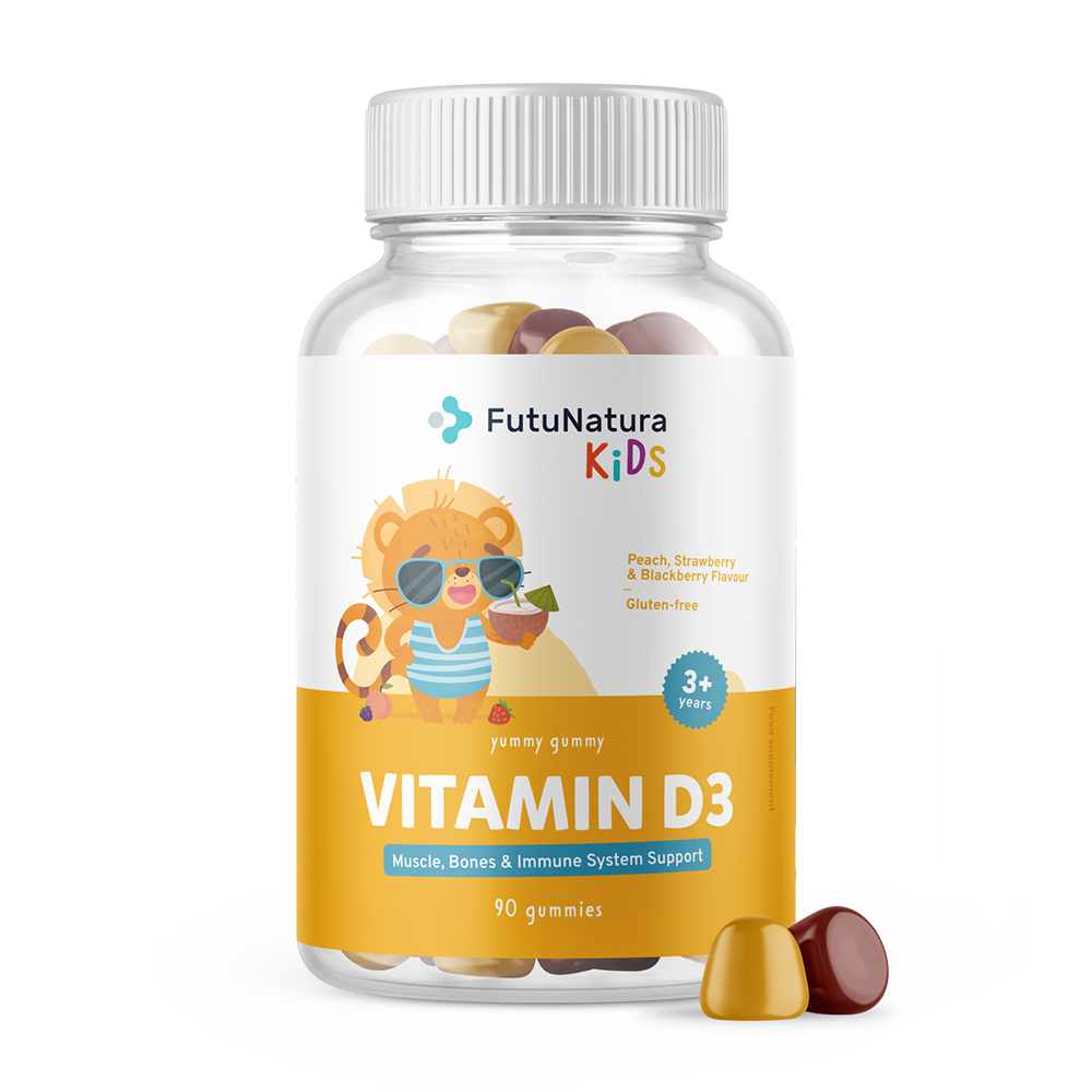 Vitamine D3 - Gommes pour enfants.