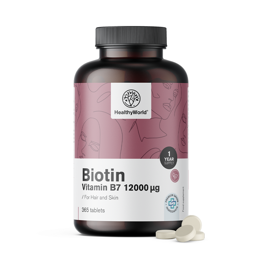 Biotine 12000 µg en comprimés