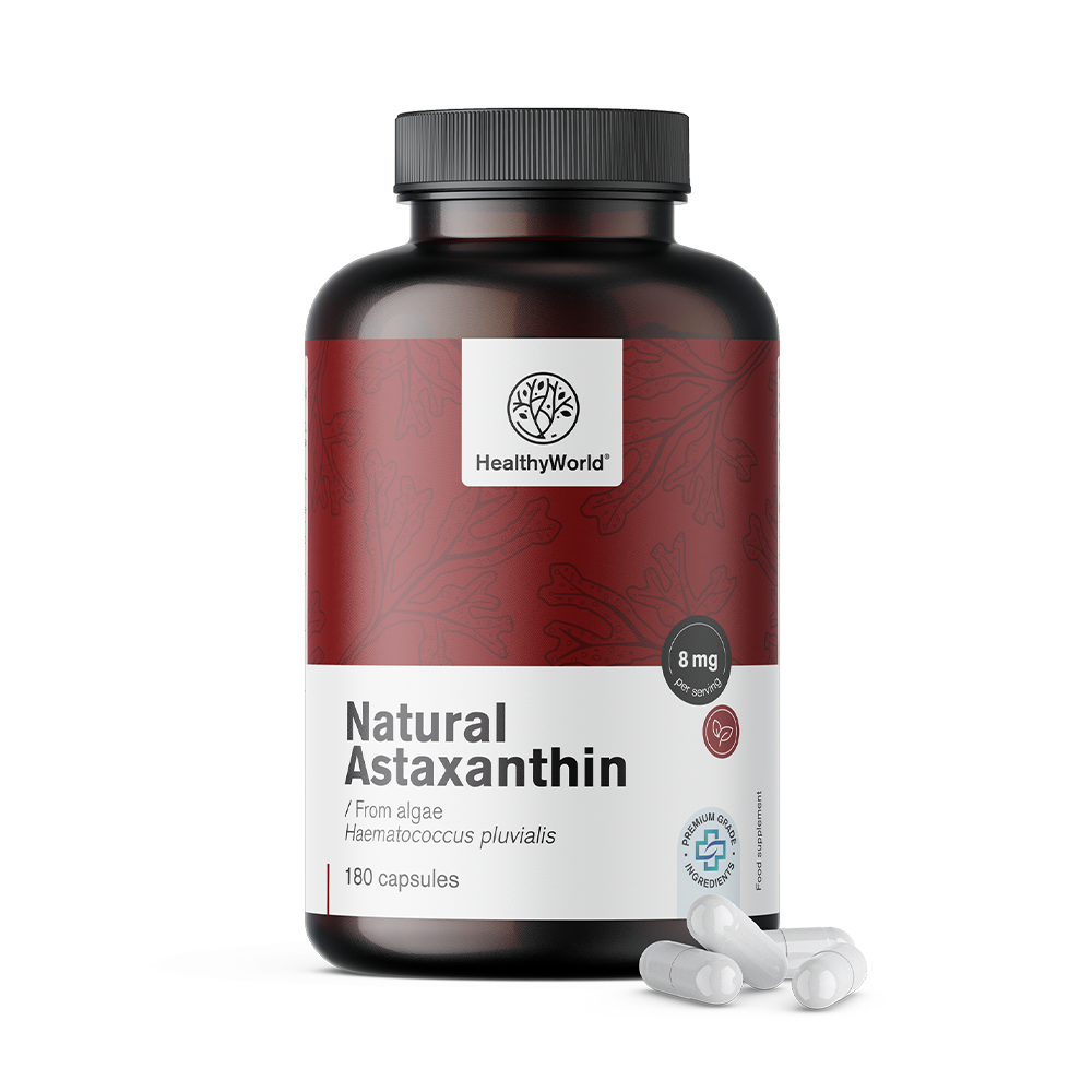 Astaxanthine naturel 8 mg en gélules