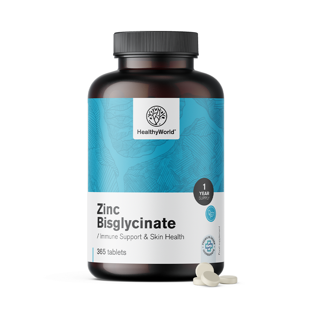 Bisglycinate de zinc 15 mg en comprimés