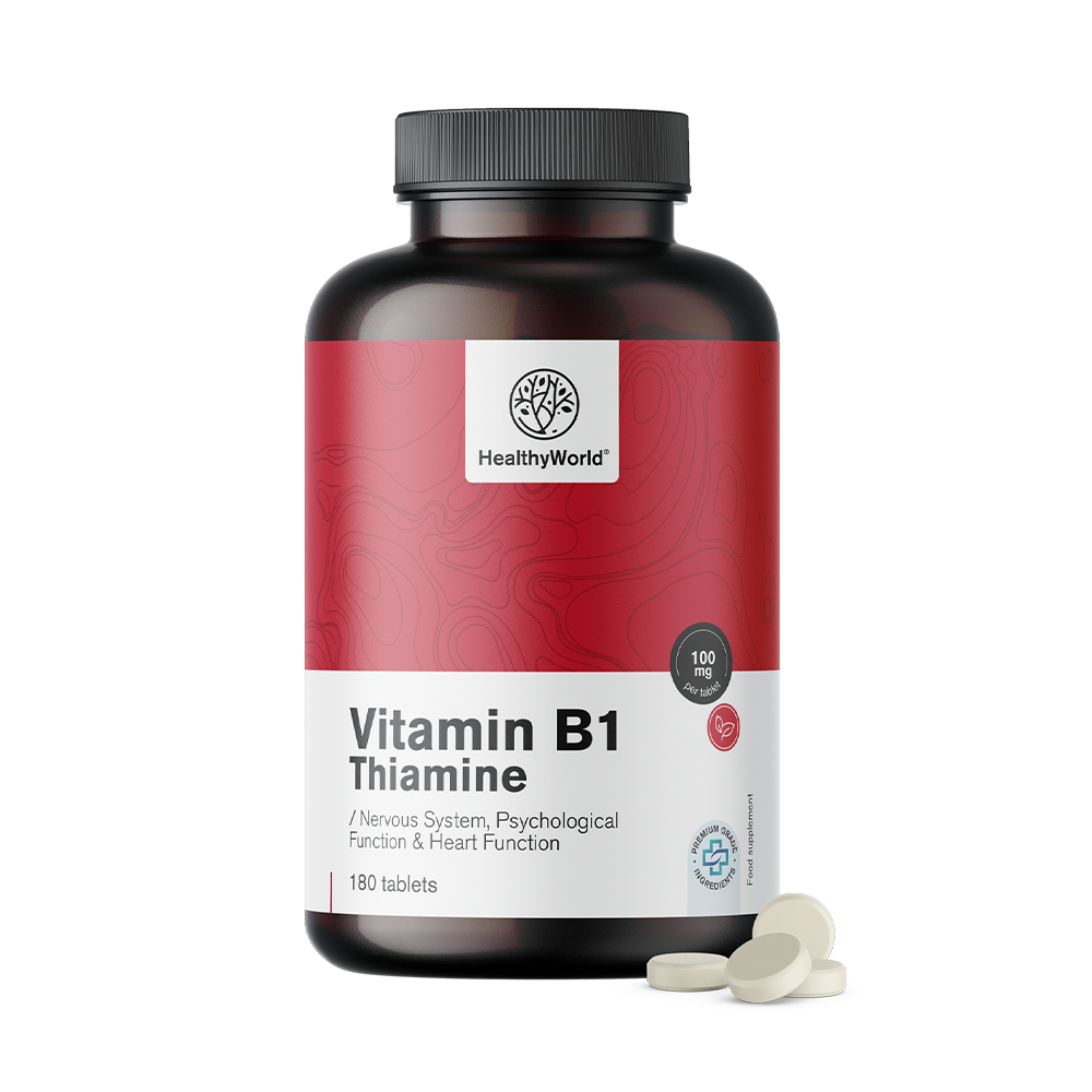 Vitamine B1 - thiamine 100 mg en comprimés.