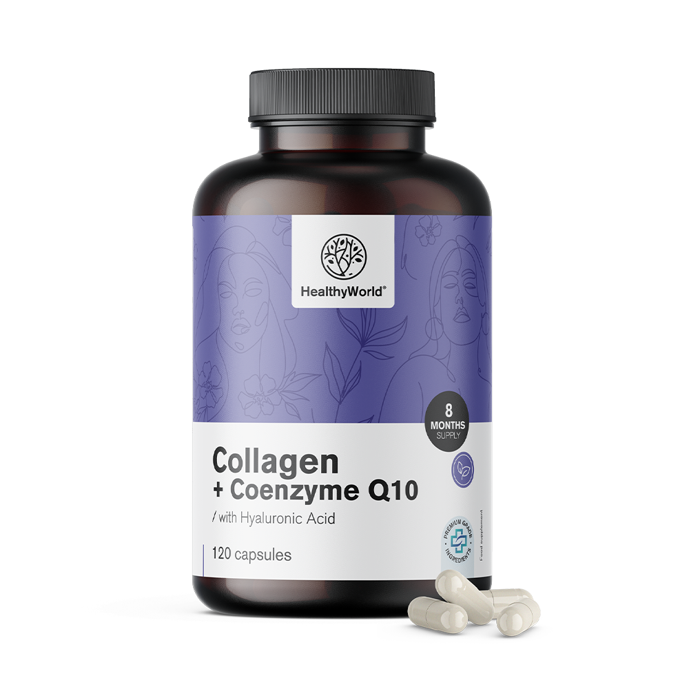 Collagène + Coenzyme Q10 avec acide hyaluronique