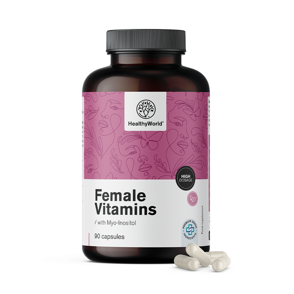 Vitamines pour femmes avec myo-inositol.