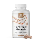 Cordyceps sinensis 1400 mg – extrait 10:1, 180 gélules