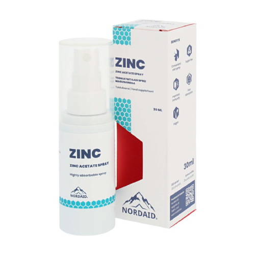 Zinc avec de la vitamine B5.