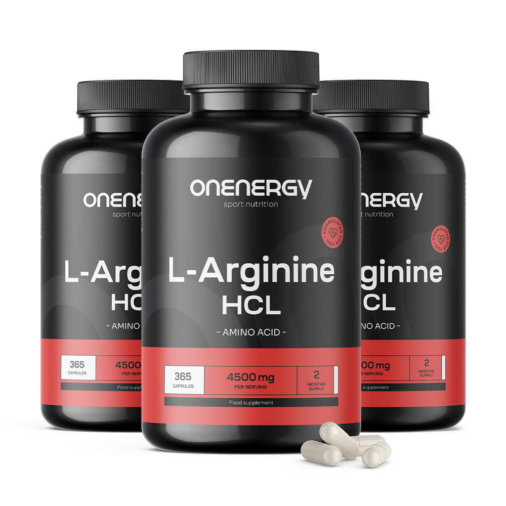 L-arginin HCL 4500 mg