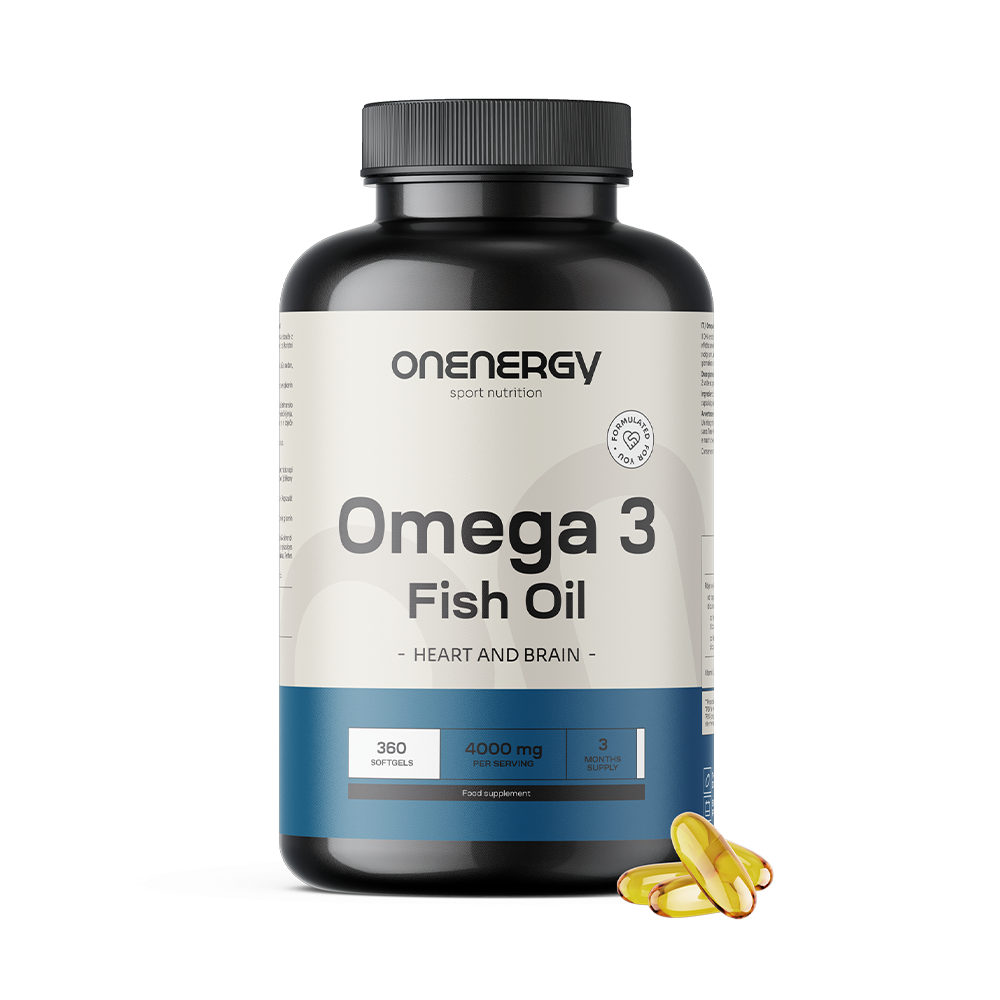 Oméga 3 1000 mg - à base d'huile de poisson