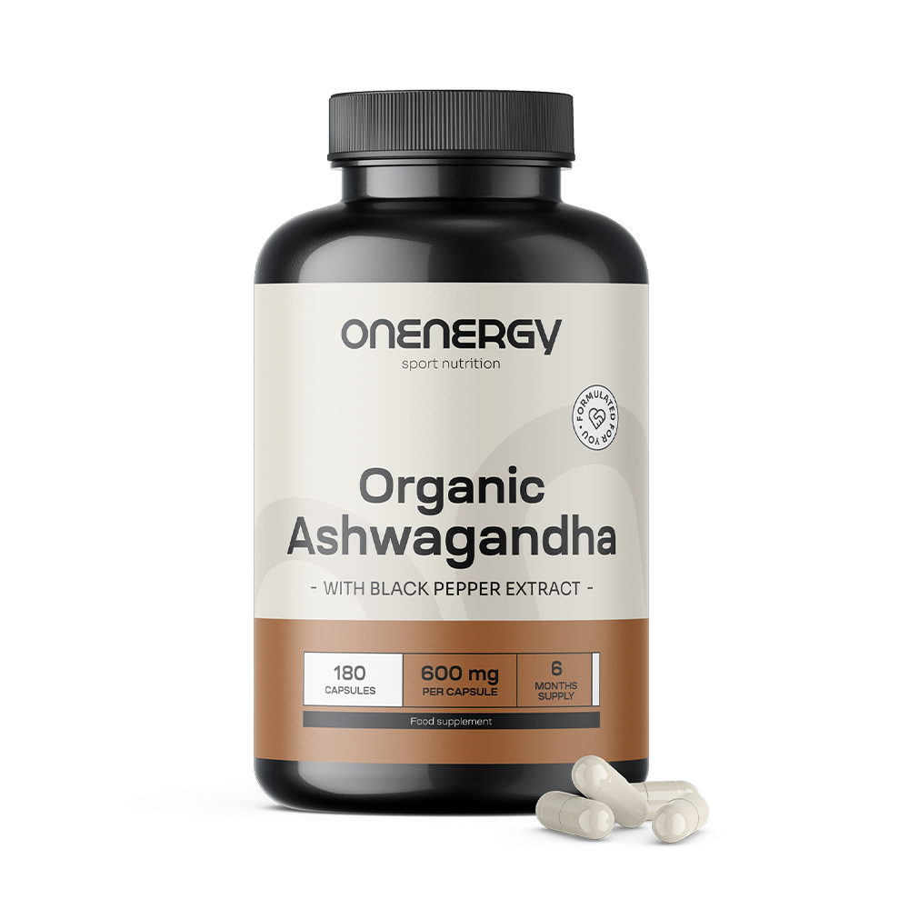 BIO Ashwaganda au poivre noir.