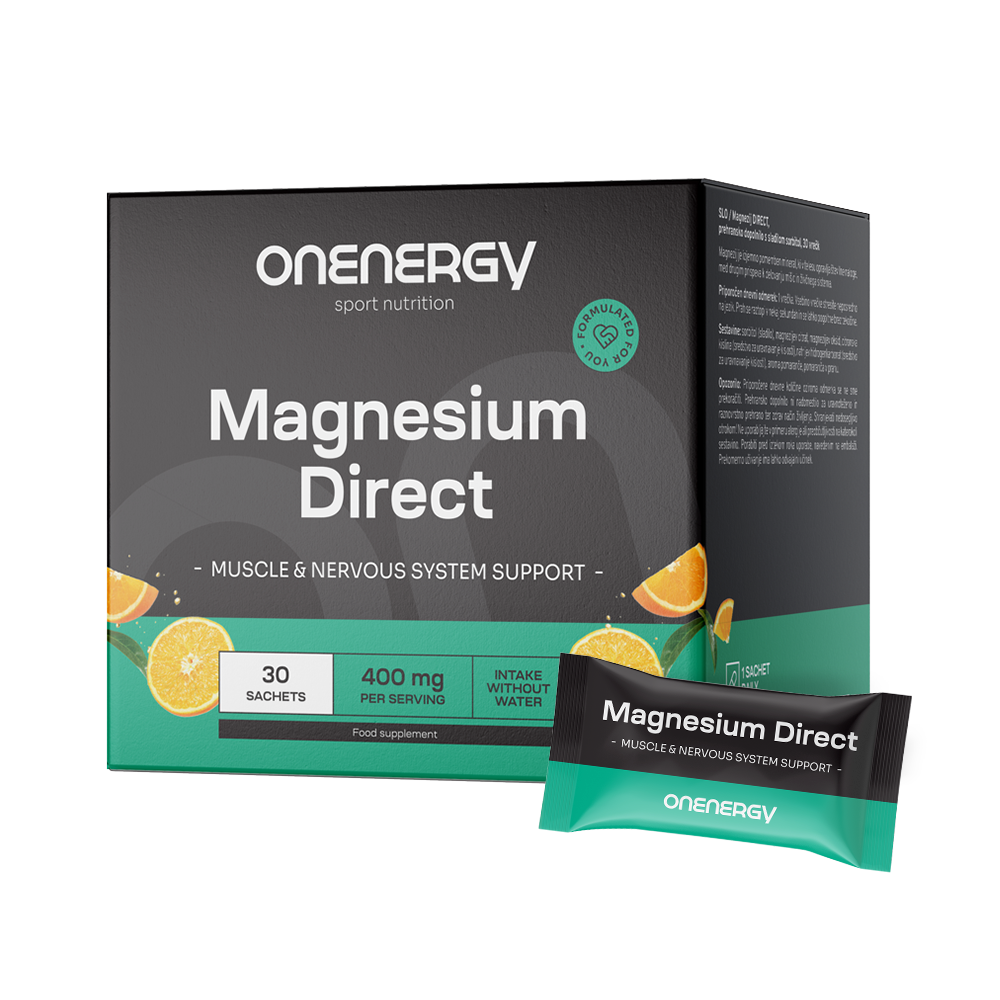 Magnésium DIRECT 400 mg.