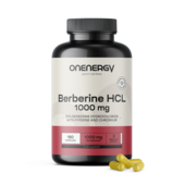 Berberine HCL 1000 mg - avec pipérine et chrome, 180 gélules