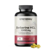 Berberine HCL 1000 mg - avec pipérine et chrome, 180 gélules