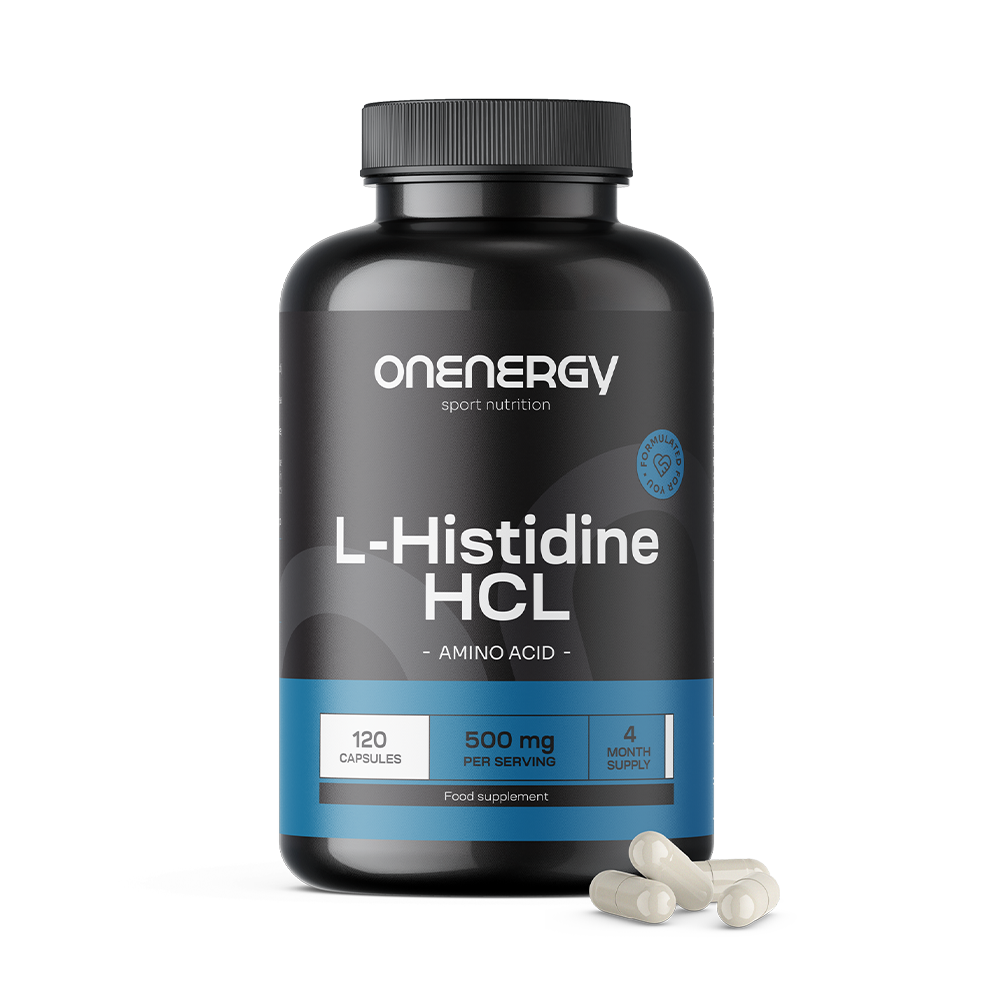 L-histidine HCL 500 mg