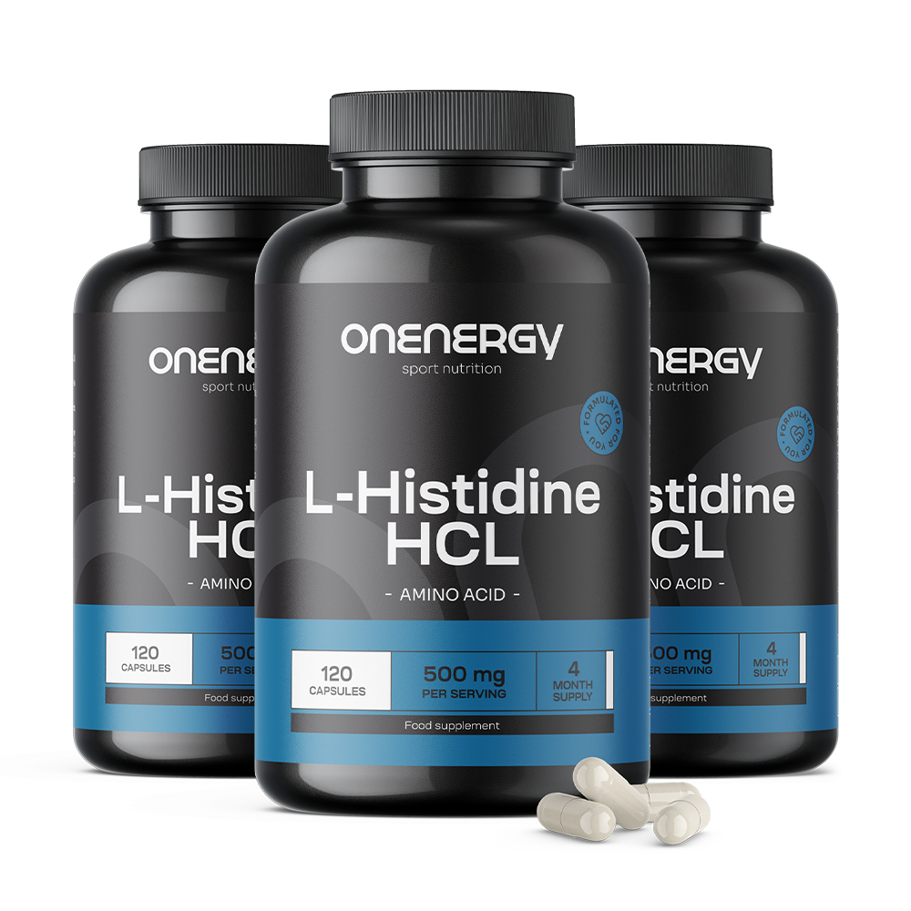 L-histidine HCL 500 mg