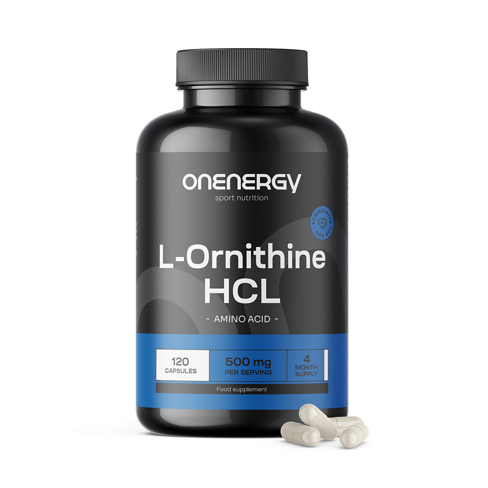 L-ornithine HCL 500 mg