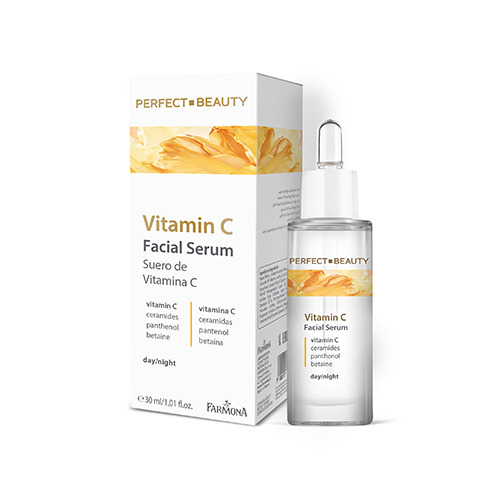 Sérum pour le visage à la vitamine C.