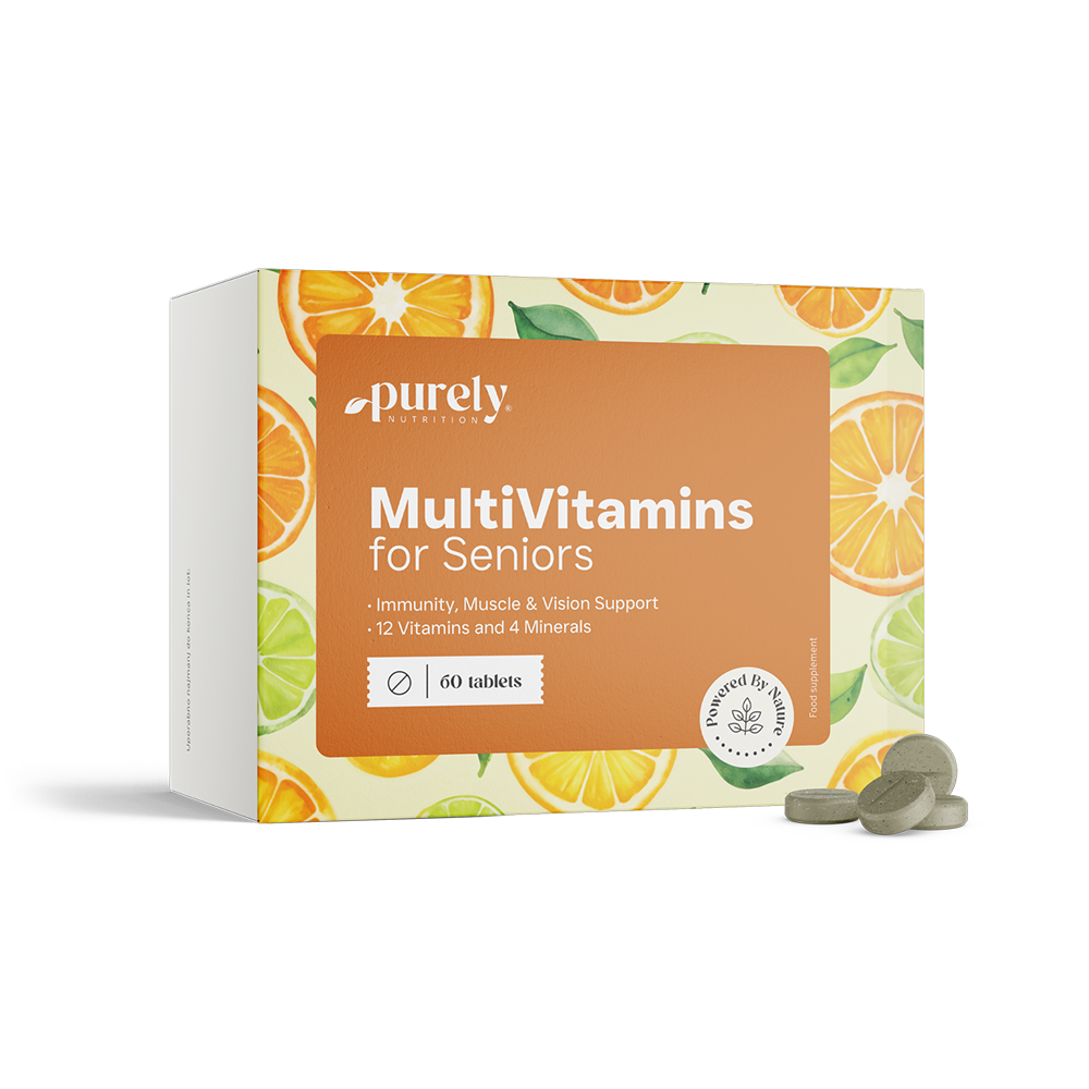 Multivitamini za starejše - Vitamines pour les personnes âgées.