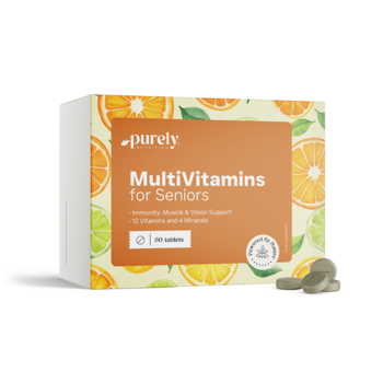 Multivitamini za starejše - Vitamines pour les personnes âgées.