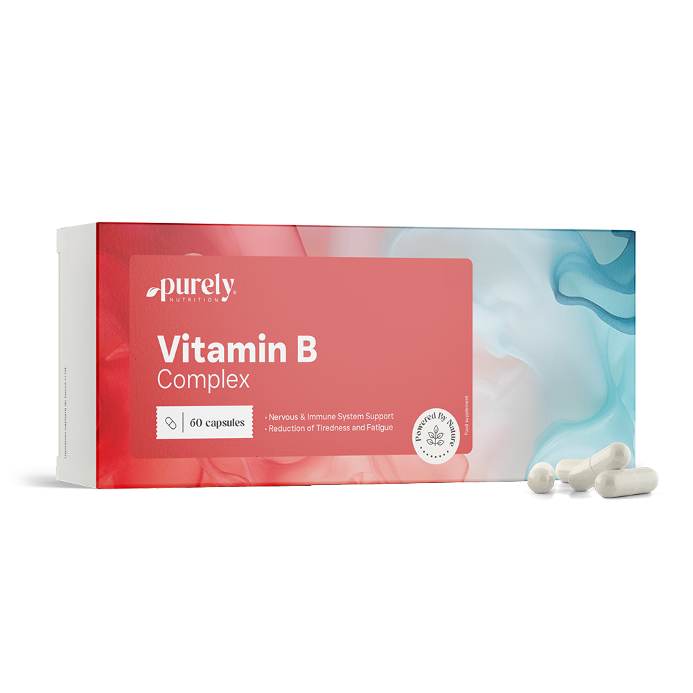 Capsules de complexe de vitamines B.