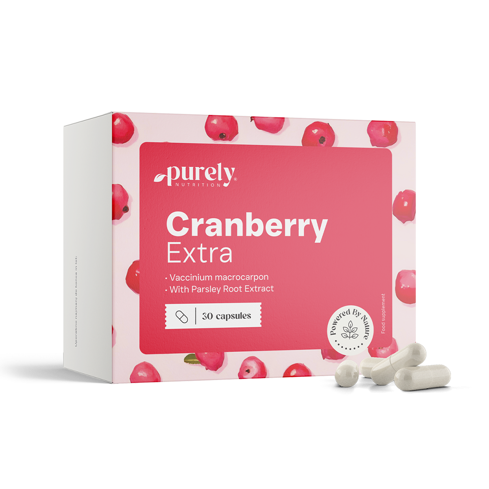 Cranberry Extra - extrait de canneberge et de persil.