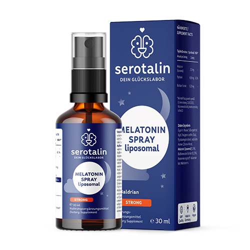 Mélatonine liposomale en spray.