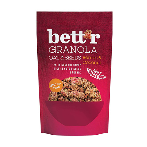 BIO Granola - fruits des bois et noix de coco