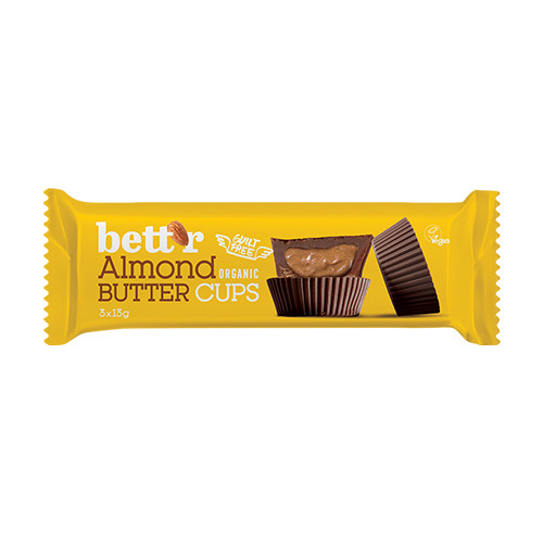 BIO Nut Butter Cups – beurre d'amande et chocolat