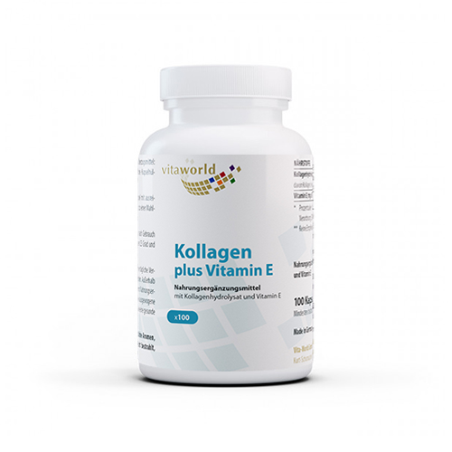 Collagène + vitamine E en capsules