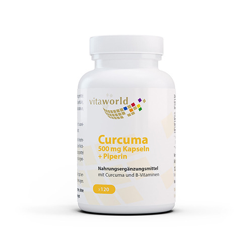 Curcuma + poivre avec des vitamines B