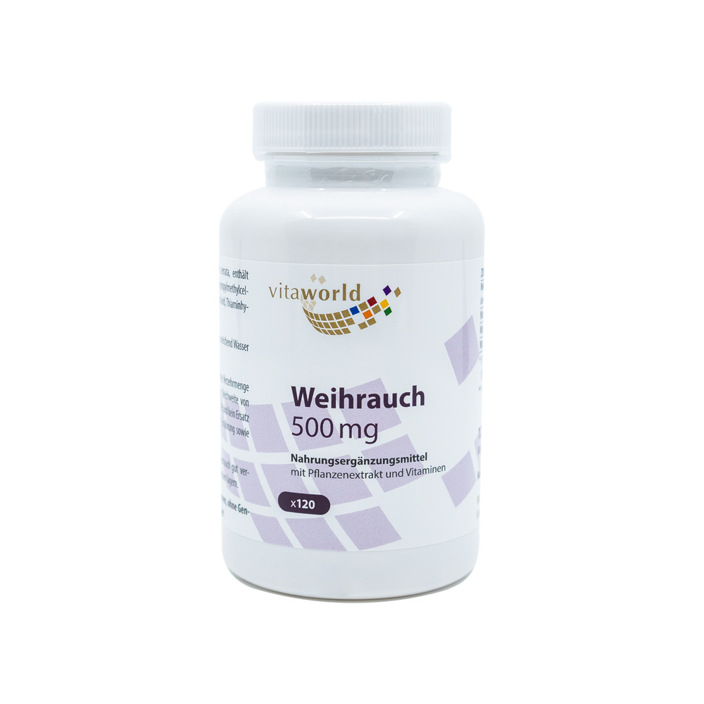 Capsules de boswellia pour les os et les articulations