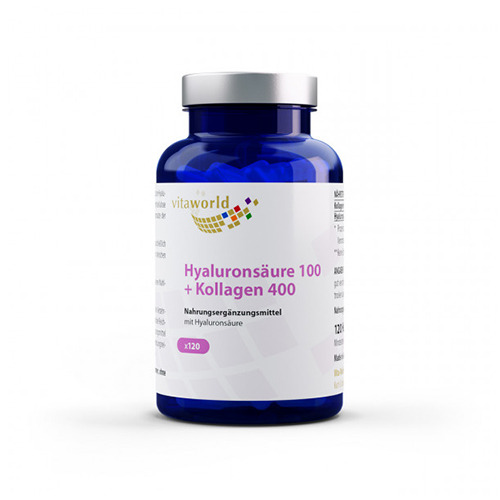 Acide hyaluronique + collagène en capsules