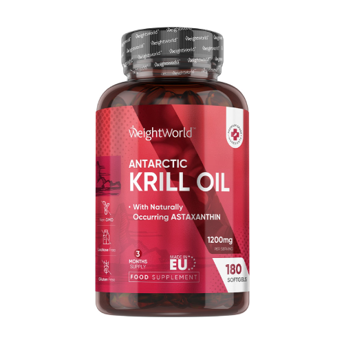 Huile de Krill, capsules molles.