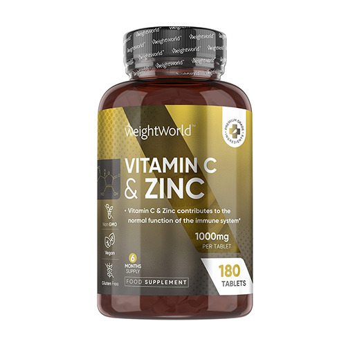 Vitamine C + zinc en comprimés