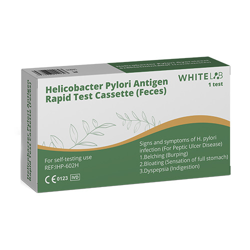 Test instantané de dépistage de la bactérie Helicobacter pylori (à partir des selles)