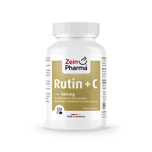 Rutin + vitamine C dans des capsules véganes