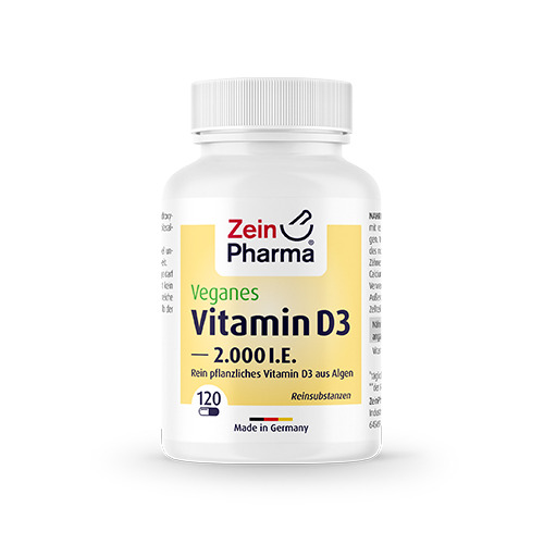 Vitamine D3 végétalien à base d'algues